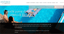 Desktop Screenshot of hotelantibes.com